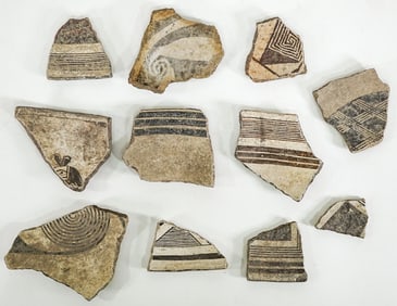 Ancient Pueblo (11) Pottery Fragments
