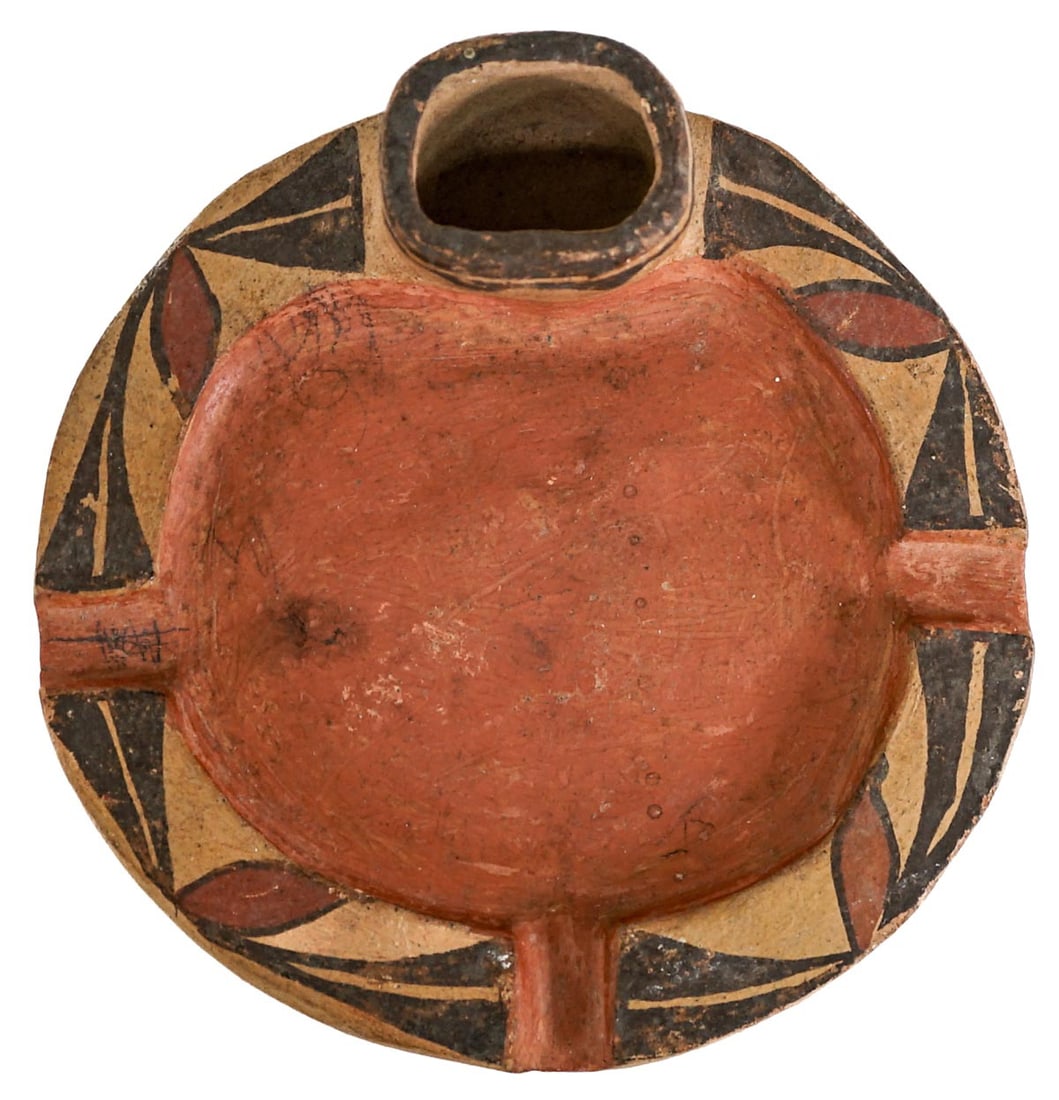 Southwest Pottery Match Holder / Ash Tray (1 of 3)