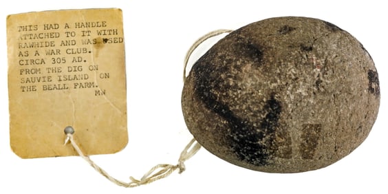 Sauvie Island War Club Head [305 AD]