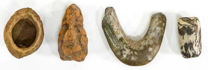 Stone and Clay (4) Artifacts