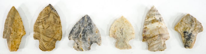 Arrowheads (6) Artifacts