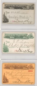 Allegheny Valley Railroad Passes (3)