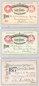 Pennsylvania and New York Canal & Railroad Passes