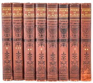 Poems of Places (8V) Edited by Henry W Longfellow