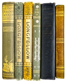 Henry W. Longfellow (6) Books [Illustrated]