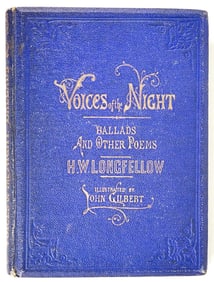 VOICES OF THE NIGHT by H. W. Longfellow 1858