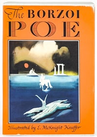 The Borzoi Poe, 2 Vol Set by Edgar Allan Poe 1971