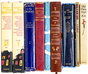 Vintage (9) Assorted Topic Books [Lindbergh]