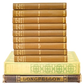 Antique (11) Books [American, English Authors]