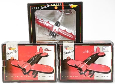 Liberty Spec Cast 1929 Travel Air Model Banks MIB