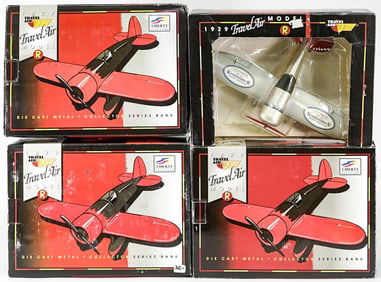 Liberty Spec Cast 1929 Travel Air Model Banks MIB