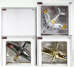 Spec Cast (4) LTD Model Airplane Coin Banks MIB