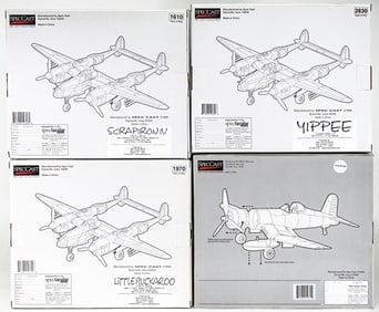 Spec Cast (4) LTD Model Airplane Coin Banks MIB