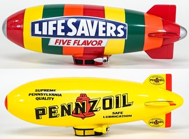 Liberty - Spec Cast (2) Model Blimps [Lifesaver]