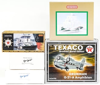 ERTL, SWR Model Airplane/Tugboat Banks MIB