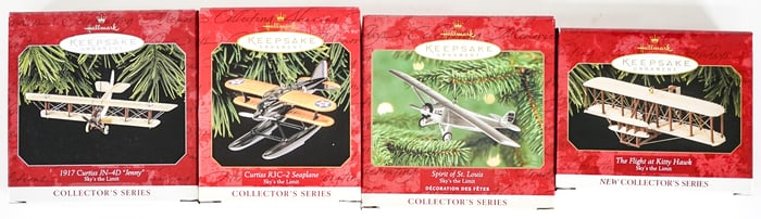 Hallmark Keepsake (4) Ornaments [Sky's the Limit]