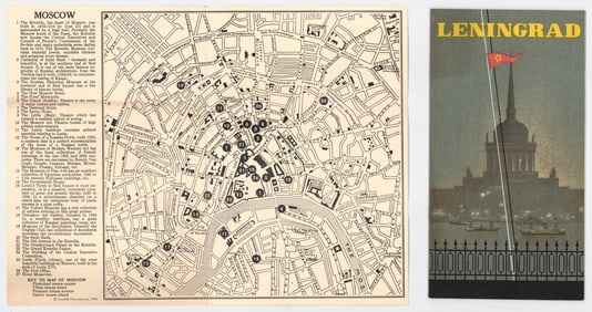 Leningrad & Moscow Pre-WWII Brochures