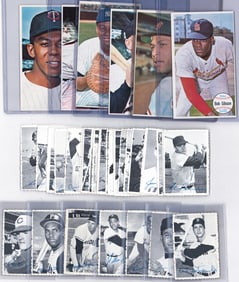1964 Topps Giants (6), 1969 Topps Deckle (30)