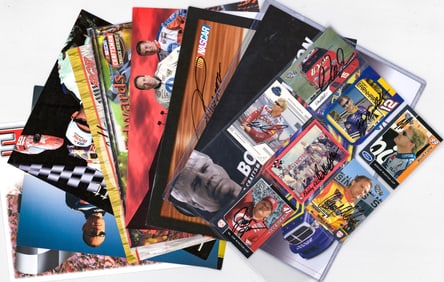 NASCAR Cards and Photos SIGNED