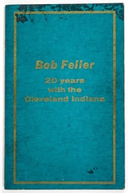 Bob Feller SIGNED 20 Years Softcover BAS COA
