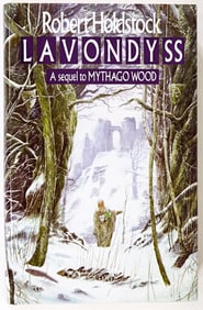 Lavondyss by Robert Holdstock SIGNED 1988 1ST