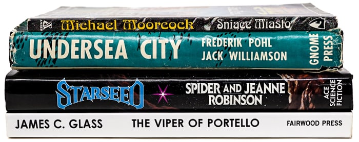 Science Fiction (4) Books [SIGNED]