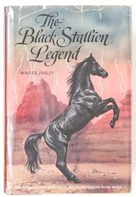 The Black Stallion Legend by Walter Farley SIGNED