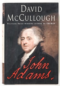 John Adams by David McCullough SIGNED 2001