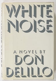 White Noise by Don Delillo SIGNED 1985 1st