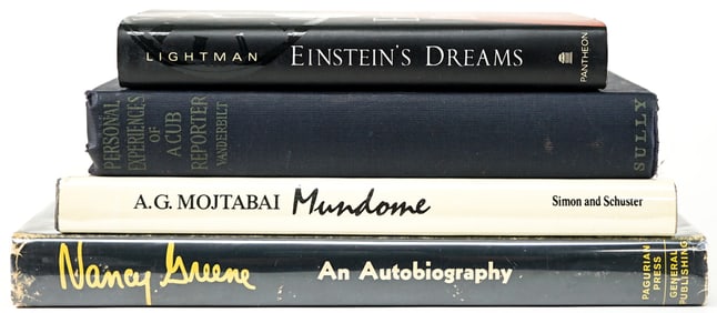 Author SIGNED (4) Books