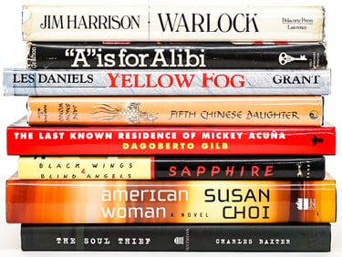 Author SIGNED (8) First Editions