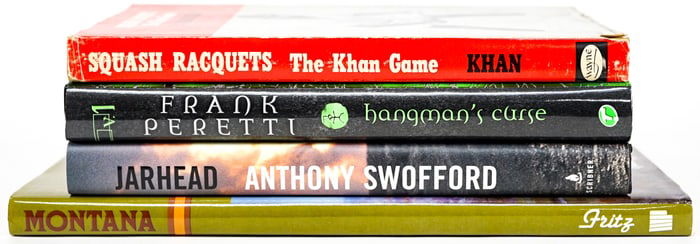 Author SIGNED (4) First Edition Books