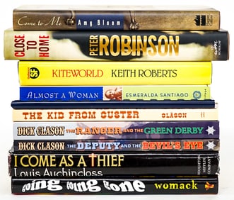 Author Inscribed/Signed (10) Books