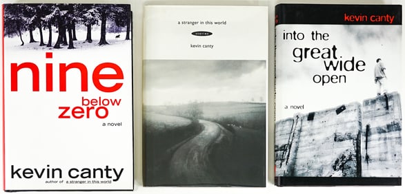 Kevin Canty (3) SIGNED 1st Edition Books