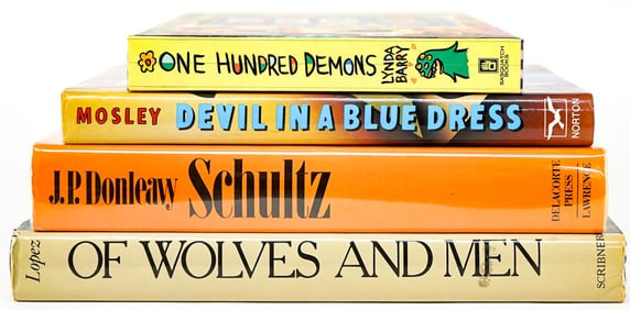 Author Inscribed (4) First Edition Books