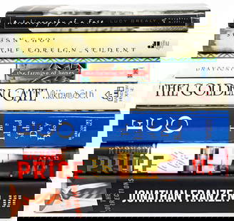 Author SIGNED (7) Books: Seven (7) author signed books all with unclipped dust jackets. 1) The Foreign Student by Susan Choi. 1998 Harper Flamingo. 2) The Farming of Bones by Edwidge Danticat. 1998 SOHO. 3) Lush Life by Richa