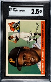 1955 Topps Roberto Clemente RC #164 SGC 2.5