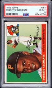 1955 Topps Roberto Clemente RC #164 PSA 6