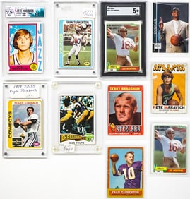 Vintage Football & Basketball Cards (10)