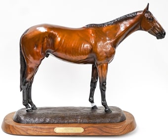 Alysheba Bronze by Bothum (E/O Alysheba Co-Owner)