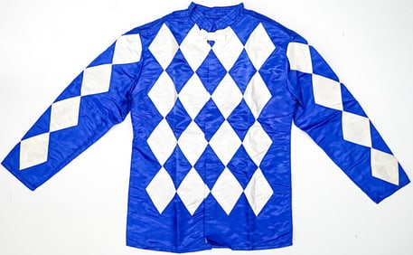 1987 Chris McCarron Silks Worn on Alysheba