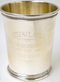 Ridge Review Sterling Mint Julep Cup