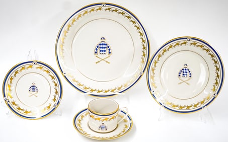 Alysheba China Place Setting by Fred Stone