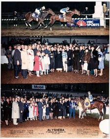 Alysheba 16 x 20 Winners Circle Photo