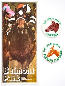 The Great Race July 6, 1975 Horse Racing Program