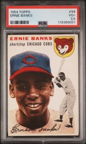 1954 Topps Ernie Banks #94 PSA 3.5