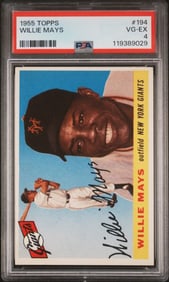 1955 Topps Willie Mays #194 PSA 4
