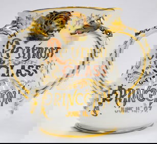 Princeton University 1897 Amer. Belleek Loving Cup