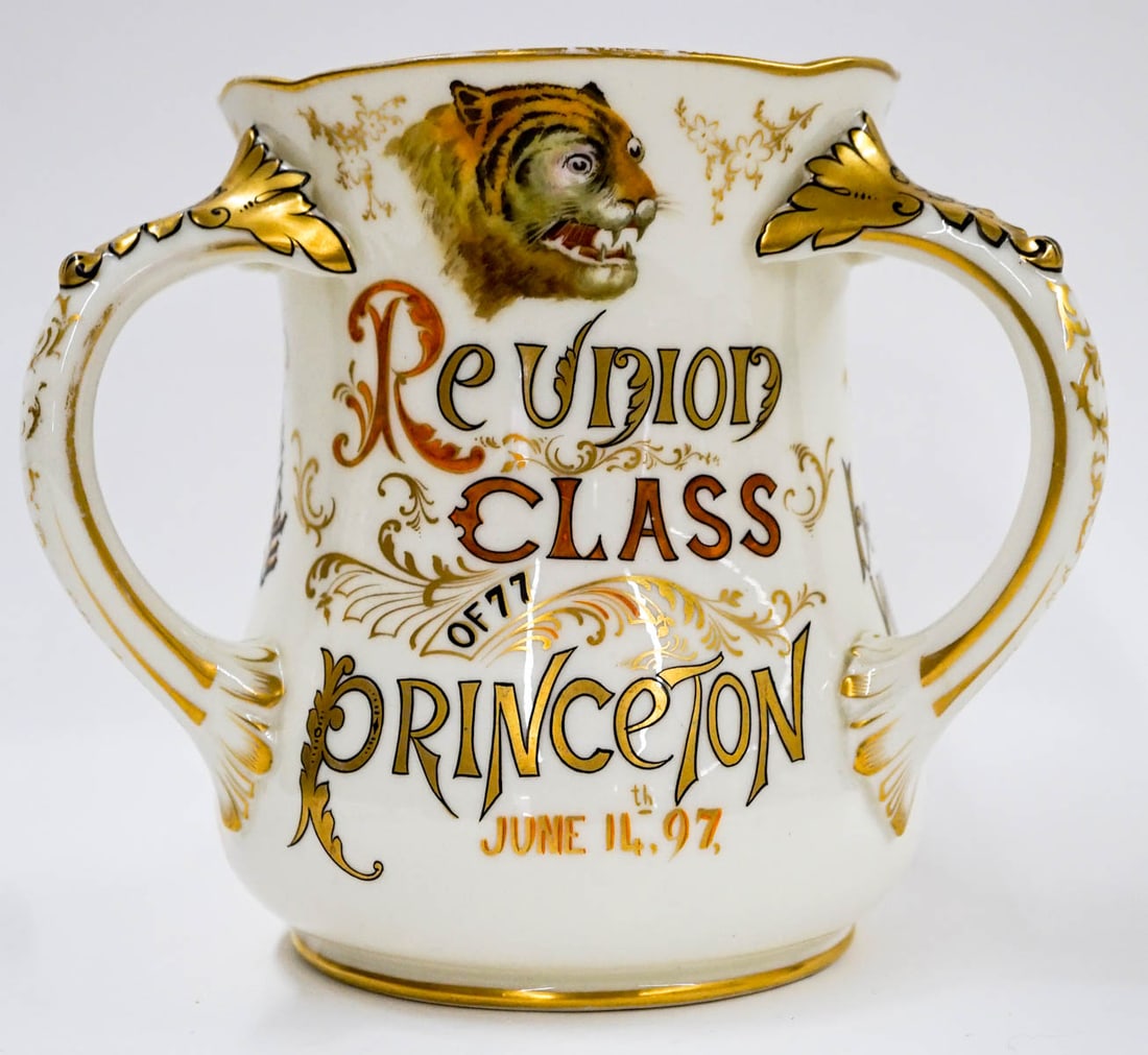 Princeton University 1897 Amer. Belleek Loving Cup (1 of 7)