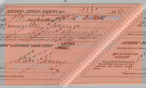 Agent John Young Signed Montana Card 1880